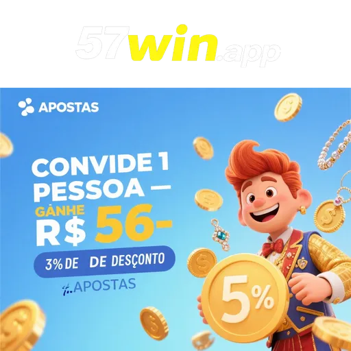 57WIN Indique amigos para receber um bônus